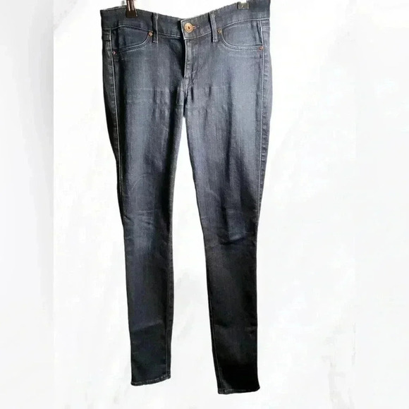 Rich and skinny trendy stylish stretch medium wash 4 pocket skinny jeans 26 - Picture 2 of 5